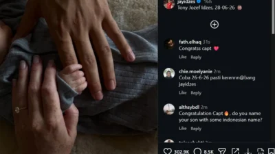 Arti Nama Anak Pertama Jay Idzes dan Pien Boonen: Tony Jozef Idzes, Si Kecil Pembawa Berkah