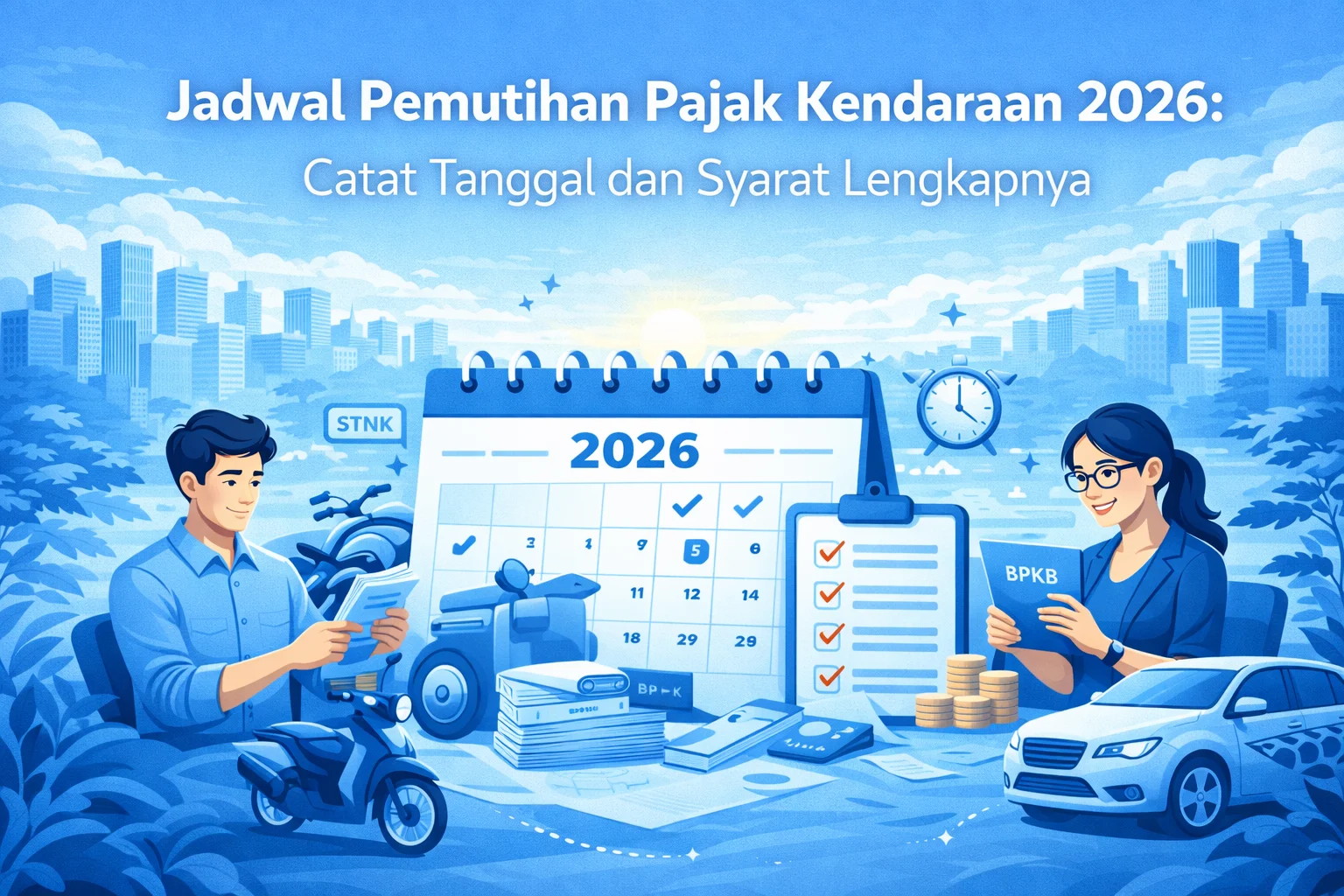 Buruan ke Samsat, Pemutihan Pajak Kendaraan Berakhir Agustus 2026 di Provinsi Ini
