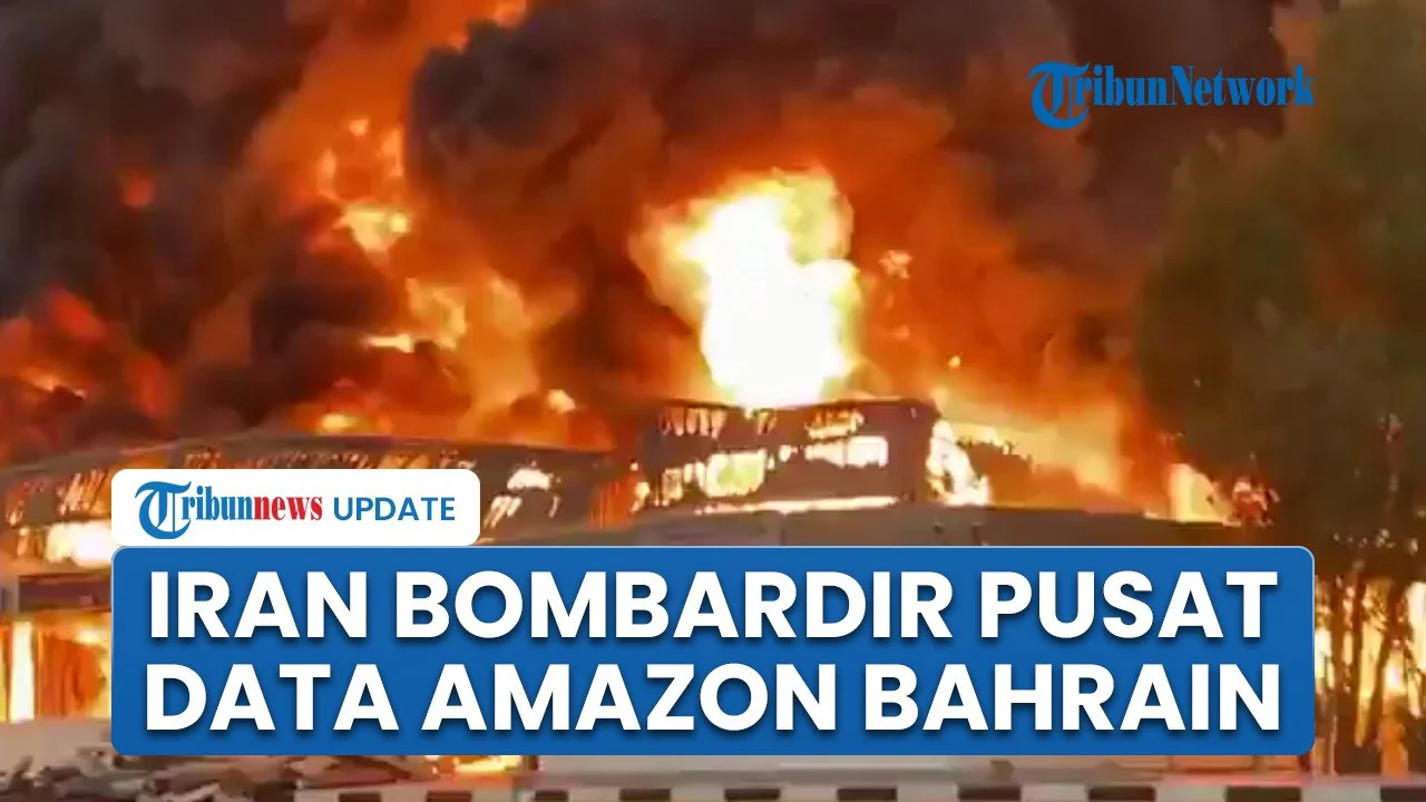 Detik-detik Rudal Jelajah Iran Bombardir Pusat Data Amazon di Bahrain hingga Hancurkan Hunian AS