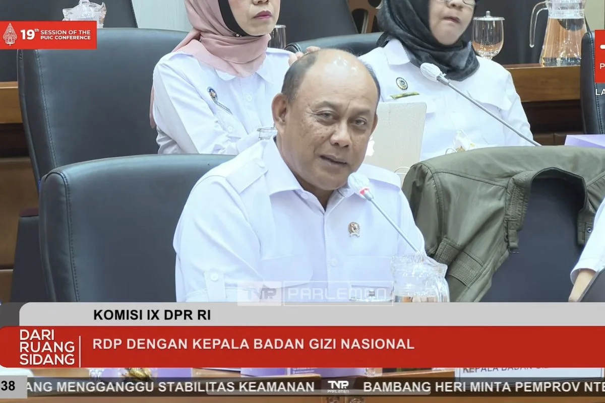 DPR Kritik Opini WTP BGN di Era Dadan, Waka BGN Beri Penjelasan