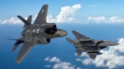 F-15EX, F-35, dan Ghost Bat Siap Berburu Target Bersama di Indo-Pasifik