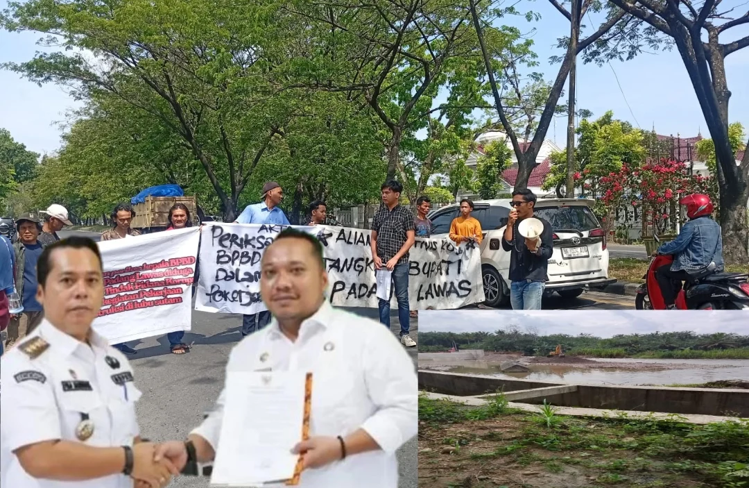 Geruduk Kejati Sumbar, Massa Desak Kajati Dicopot Terkait Dugaan Penjemputan Paksa Peserta Aksi