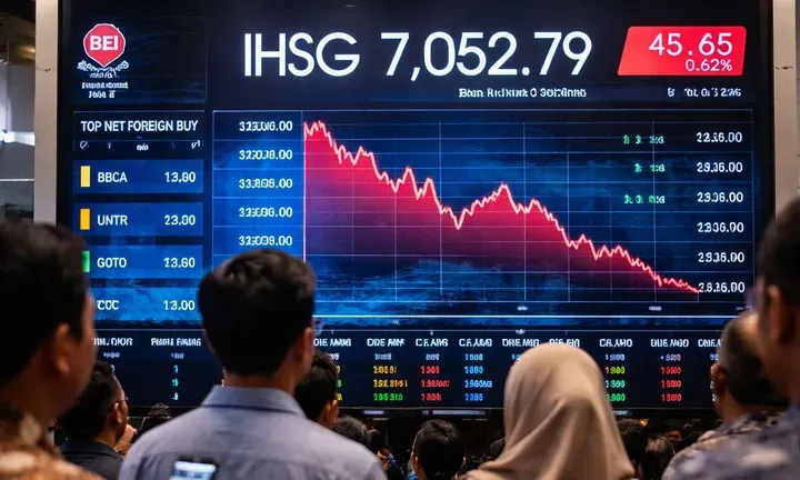 IHSG Reli 9 Hari Berturut-turut, ANTM Jadi Buruan Investor Asing