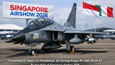 Kemenhan Teken Kontrak 12 Pesawat M-346F Block 20 untuk TNI AU