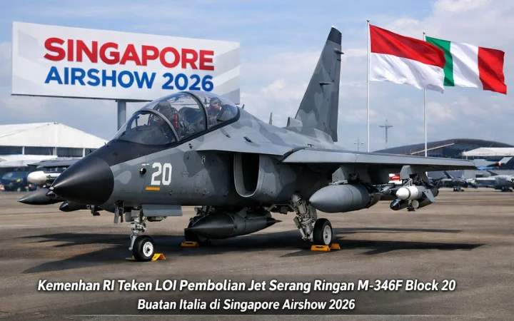 Kemenhan Teken Kontrak 12 Pesawat M-346F Block 20 untuk TNI AU