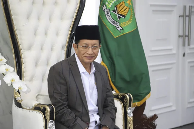 Menag Nasaruddin Ikuti PMKNU di Gresik, Dinobatkan Jadi Peserta Paling Rajin