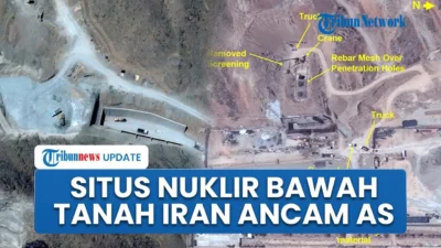 Mengenal Gunung Pickaxe, Situs Nuklir Bawah Tanah Iran yang Diincar Trump
