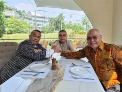 Momen Dasco Duduk Semeja Bareng Hotman-Ketum PWI: Persatuan Indonesia