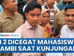 Momen Gibran Dicegat Mahasiswa, Tagih Janji Selamatkan Candi Muaro Jambi Imbas Stockpile Batu Bara