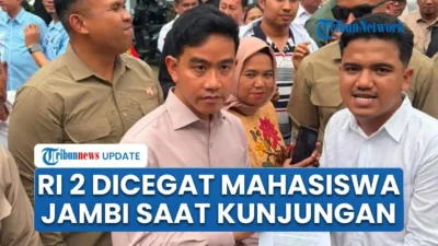 Momen Gibran Dicegat Mahasiswa, Tagih Janji Selamatkan Candi Muaro Jambi Imbas Stockpile Batu Bara