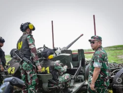Panglima Kohanudnas Tinjau Kesiapan Batalyon Arhanud 23 Pasgat dan Satrad 208 Takalar di Sulsel
