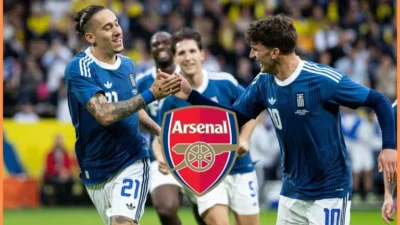 Perjalanan Christos Tzolis ke Arsenal: Pernah Cetak 100 Gol Semusim dan Nyaris Direkrut Barcelona