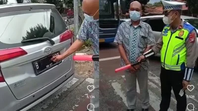 Polda Metro: Pengemudi yang Tutup Pelat Nomor Bakal Ditindak Langsung di Tempat