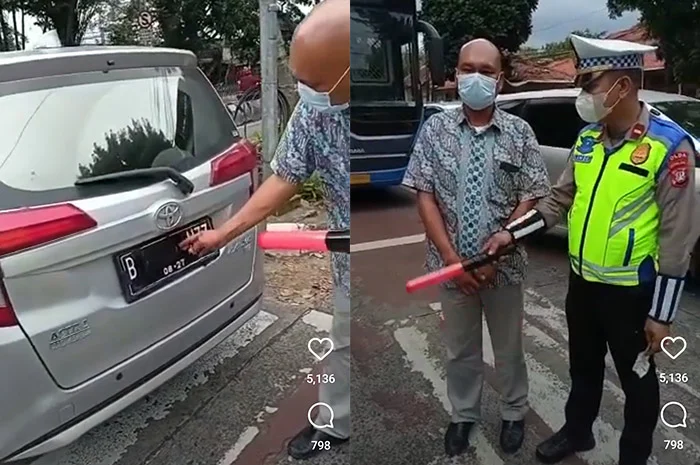 Polda Metro: Pengemudi yang Tutup Pelat Nomor Bakal Ditindak Langsung di Tempat