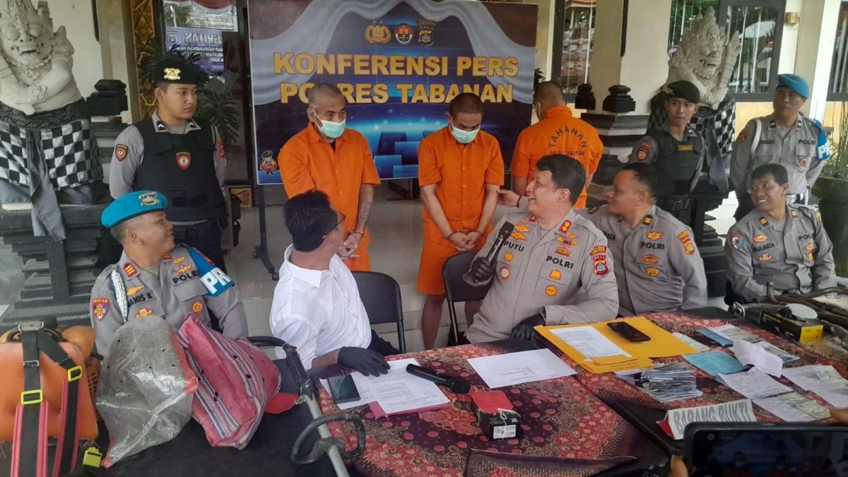 Polres Tabanan Tetapkan 5 Tersangka Pengeroyokan Maling Ayam di Baturiti, Peluang Bertambah