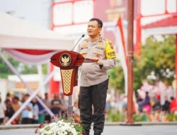 Prabowo Lontarkan Kelakar soal Pertandingan Antar Jenderal di Depan TNI-Polri