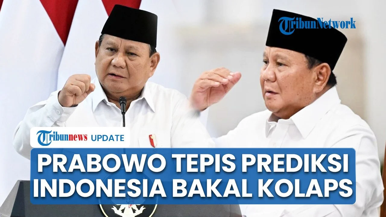Prabowo Tepis Prediksi Kolaps, Tegaskan Indonesia Semakin Kuat Setiap Hari