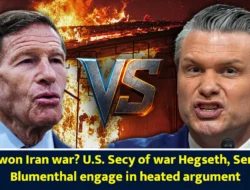 Sidang Senat AS Memanas: Hegseth dan Demokrat Adu Argumen soal Strategi Perang Iran