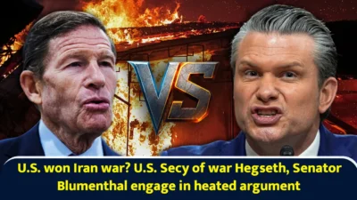 Sidang Senat AS Memanas: Hegseth dan Demokrat Adu Argumen soal Strategi Perang Iran