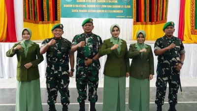 Tongkat Komando Berganti, Danrem Brigjen Ali Imran Lantik 5 Dandim untuk Perkuat Teritorial Aceh