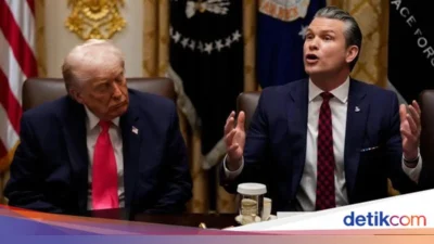 Trump Minta Tambahan Rp1.568 Triliun, Pete Hegseth Berang Saat Ditanya Ujung Perang