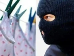 Viral CCTV Maling Jemuran di Palembang, Pria Berhelm Putih Teridentifikasi Polisi