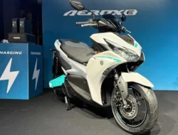Yamaha Patenkan Desain Motor Listrik Aerox-E Terbaru, Desainnya Ramping dan Sporty