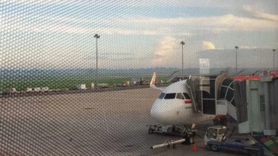 Aktivitas Gunung Sinabung Masih Berfluktuasi, Penerbangan di Bandara Kualanamu Kembali Normal