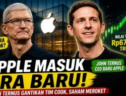 Era Baru Apple Dimulai: John Ternus Resmi Gantikan Tim Cook sebagai CEO