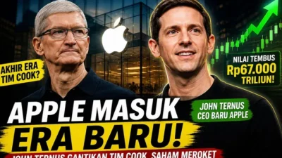 Era Baru Apple Dimulai: John Ternus Resmi Gantikan Tim Cook sebagai CEO