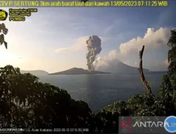 Erupsi Gunung Anak Krakatau Mereda, Citilink Kembali Buka Penerbangan