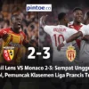 Hasil Liga Prancis: Bungkam Marseille 2-0, AS Monaco Kokoh di Puncak Klasemen