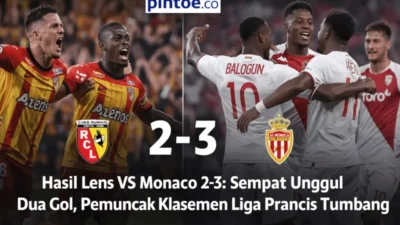 Hasil Liga Prancis: Bungkam Marseille 2-0, AS Monaco Kokoh di Puncak Klasemen