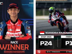 Jadwal Moto3 dan Agenda Balap Kiandra Ramadhipa Menuju Valencia