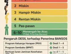 Mengenal Arti Desil dalam DTSEN, Tolok Ukur Kesejahteraan dan Penyaluran Bansos