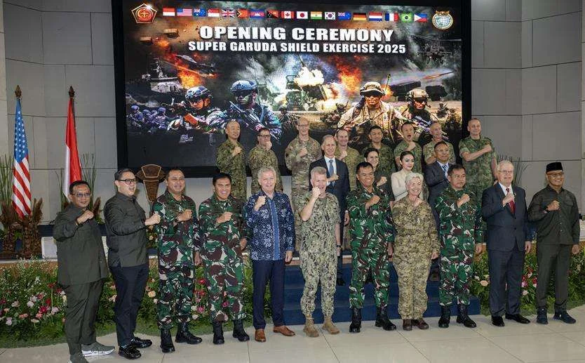 Panglima TNI Buka Latihan Militer Gabungan Super Garuda Shield 2026 yang Melibatkan 21 Negara