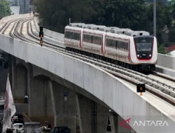 Pramono Siapkan Uji Coba LRT Kelapa Gading-Manggarai, Tarif Sebesar Rp8