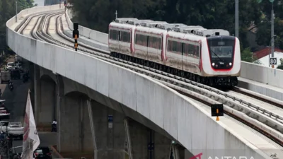 Pramono Siapkan Uji Coba LRT Kelapa Gading-Manggarai, Tarif Sebesar Rp8