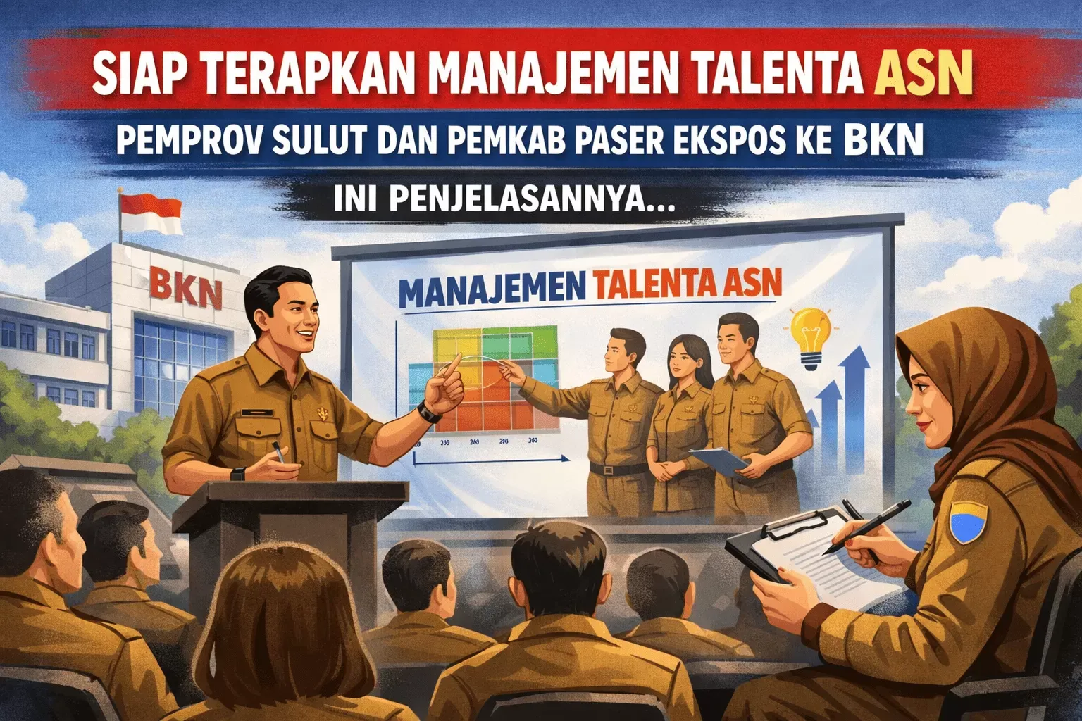 BKN Kawal Manajemen Talenta ASN: Morowali Petakan 5.535 Pegawai, Kuningan Dapat 3.000 Kuota Profiling