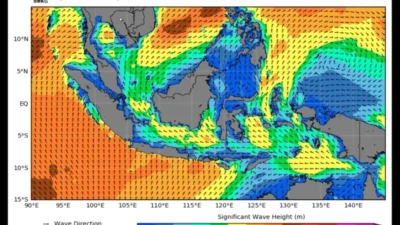 BMKG Hari Ini: Suhu Surabaya 48 Derajat Dibantah, Gelombang Tinggi hingga 4 Meter