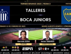 Boca Juniors vs Talleres Córdoba: Kemenangan 2-1 dan Kisah Enner Valencia di La Bombonera