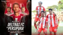 Deltras vs Persis Berakhir Dramatis 3-3, The Lobster Tahan Imbang dengan 10 Pemain