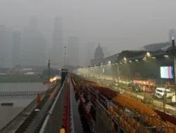 F1 Grand Prix Singapura Terancam Kabut Asap Kebakaran Hutan Indonesia
