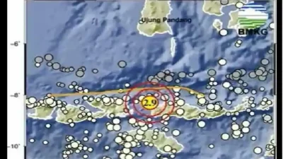 Gempa M 4,4 Guncang Labuan Bajo NTT, BMKG Sebut Pusat Gempa di Laut