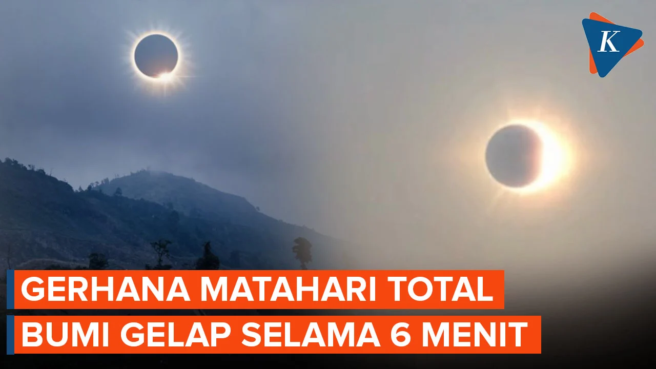Gerhana Matahari Total 2 Agustus 2027: Durasi 6 Menit 23 Detik, Indonesia Hanya Kebagian Fase Sebagian