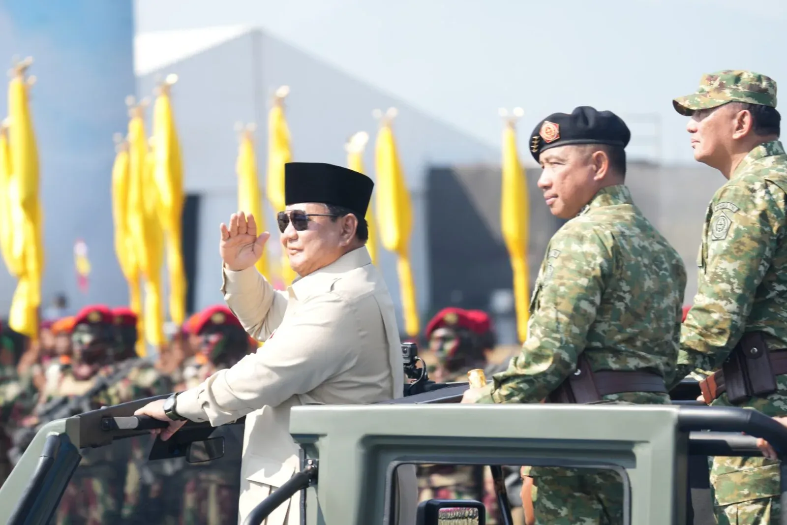 HUT TNI 2026: Prabowo Resmikan 204 Satuan Baru dan 6 Kodam, Puan Ingatkan Akar Rakyat