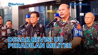 Imparsial Desak Revisi UU Peradilan Militer Tak Tunggu Dua Tahun