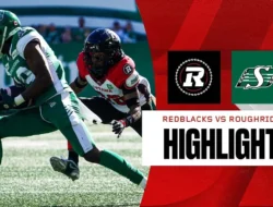 Jadwal Pekan ke-20 CFL: Redblacks Masih Tanpa Kemenangan, Elks dan Roughriders Favorit
