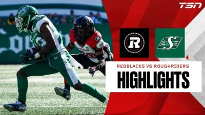 Jadwal Pekan ke-20 CFL: Redblacks Masih Tanpa Kemenangan, Elks dan Roughriders Favorit