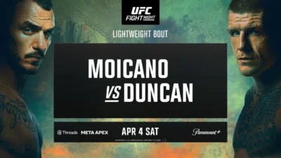 Jadwal UFC Fight Night: Renato Moicano vs Tom Nolan di Eurosport 2